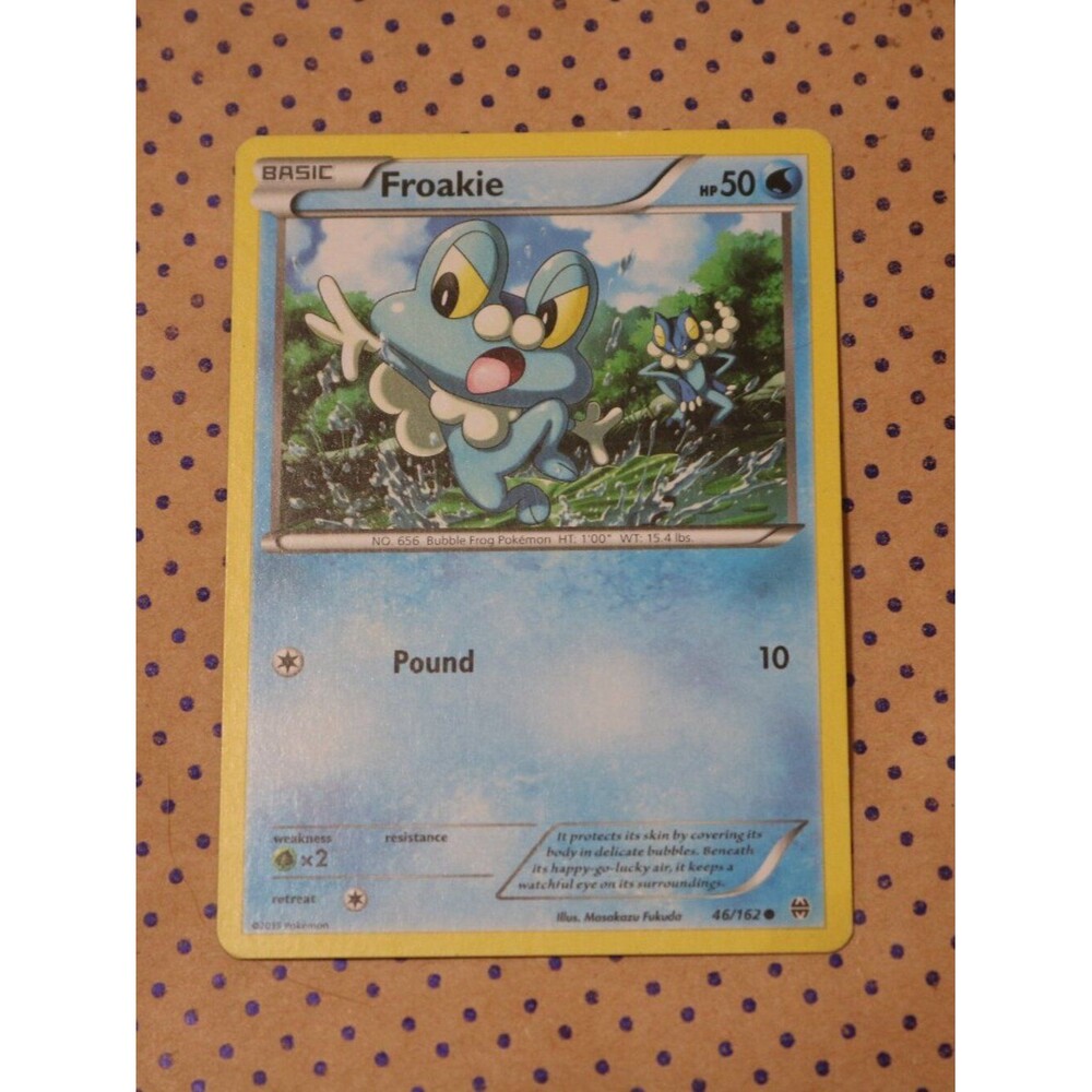 Froakie 46/162 Pokemon Card (2015)